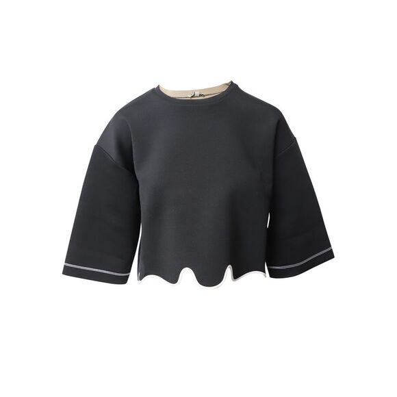 KENZO Tops - Kenzo Cropped Top in Black Polyester
